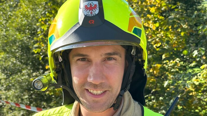 Feuerwehrkommandant Markus Ralser