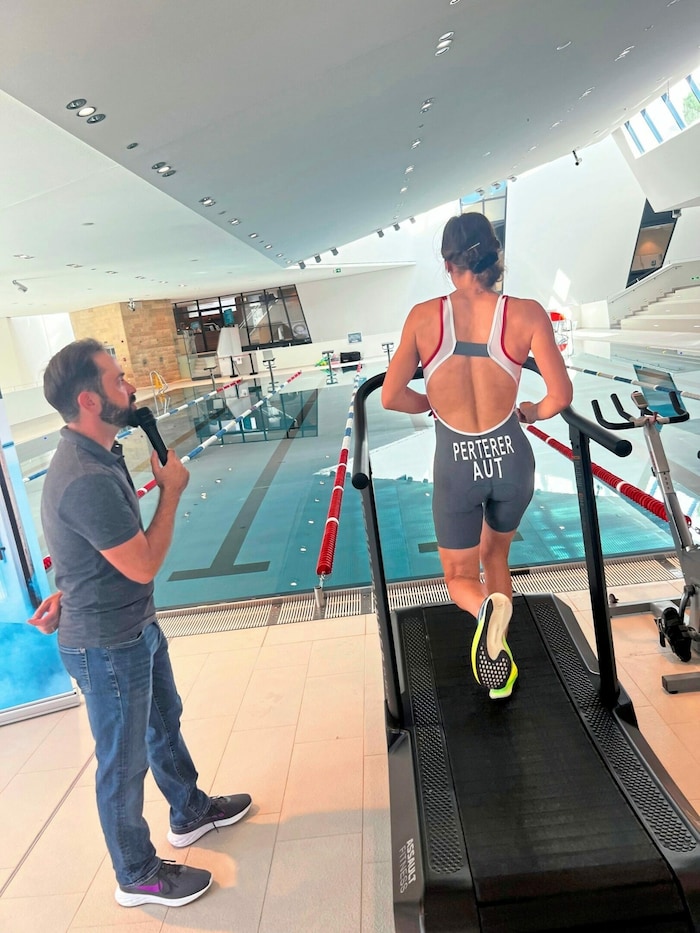 Villacherin Lisa Perterer, Triathletin und Olympiateilnehmerin 2024 in Paris, hat ihre Teilnahme ...