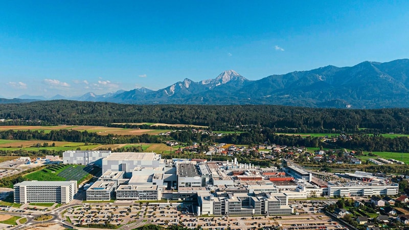 Die Infineon-Niederlassung in Villach (Bild: Infineon)