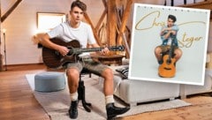 „Ein bisschen erwachsen geworden“ - Chris Steger mit seinem zweiten Album „Koa Garantie“ (Bild: Universal Music, Krone KREATIV)