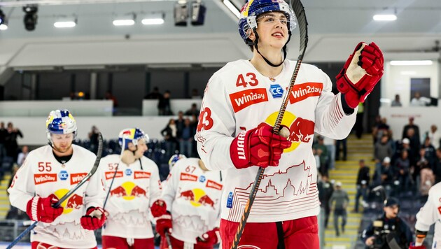 Jubel bei Red Bull Salzburg (Bild: GEPA pictures)