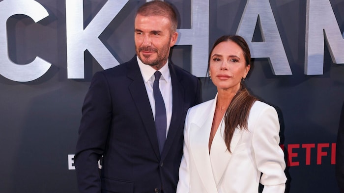 Victoria Beckham y su marido David Beckham