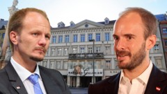 Der derzeitige ÖVP-Vizebürgermeister Johannes Anzengruber (li.) kritisiert nach der ...