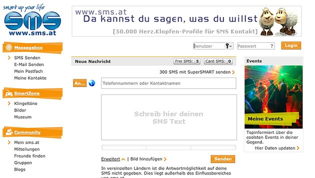 Zu Hochzeiten wurden 30 Millionen SMS pro Monat über sms.at verschickt. (Bild: LINK Mobility)