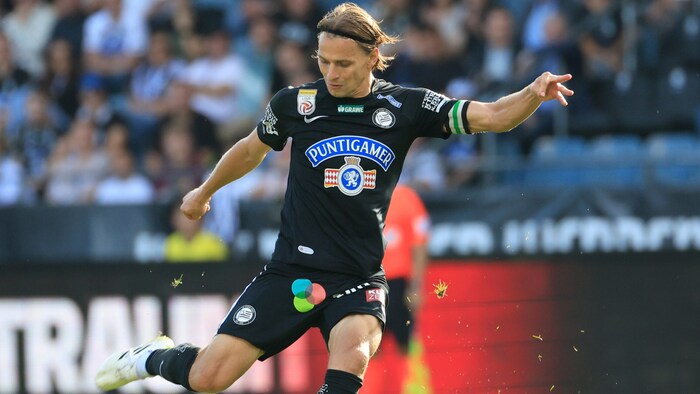 Stefan Hierländer shot Sturm to cup victory in 2018.
