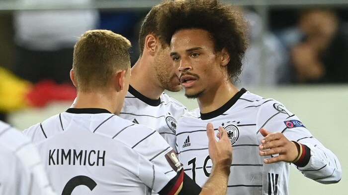Joshua Kimmich und Leroy Sane 