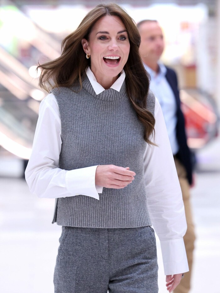 Prinzessin Kate im Pullunder