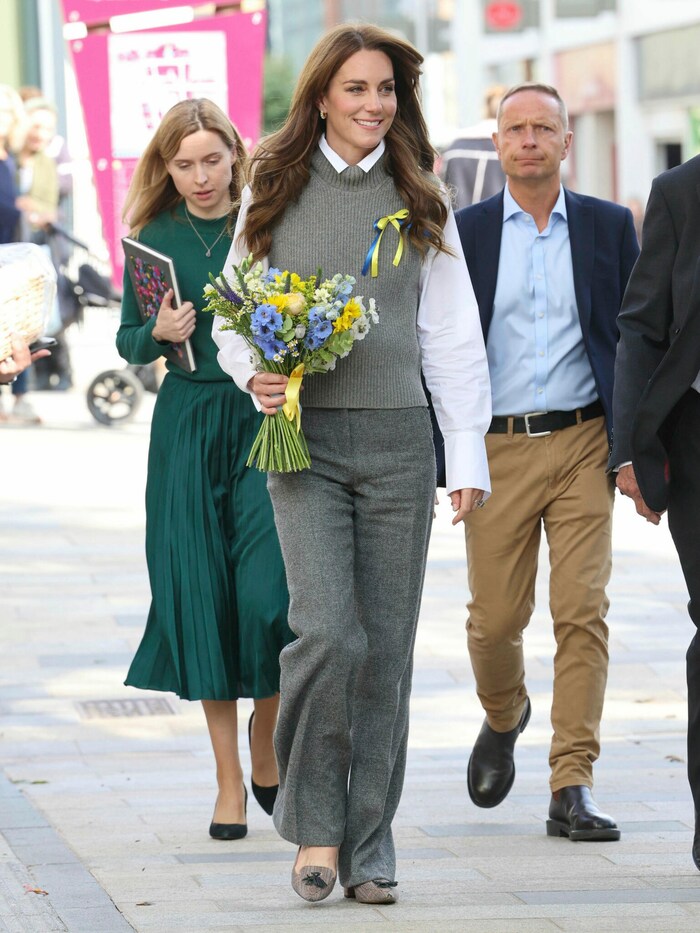 Prinzessin Kate im Pullunder