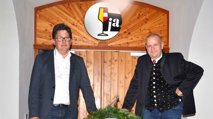 Stehen hinter dem Kärntner Landesweingut „Vinum Carinthja.“: Erwin Gartner und Siegfried Quendler. 