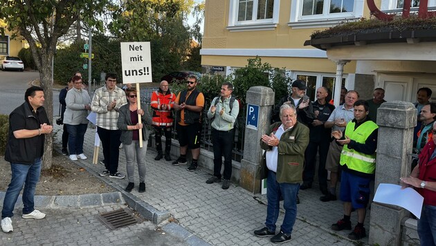 Den Kampf um Eibetex will man in Waidhofen an der Thaya nicht aufgeben. (Bild: René Denk)