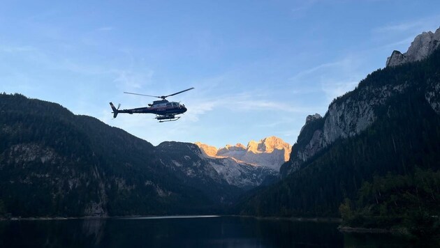 Der Einsatz, samt Polizei-Heli wäre leicht vermeidbar gewesen, hätten andere Wanderer geholfen.