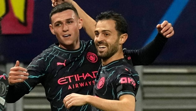 Manchester City darf jubeln. (Bild: Copyright 2019 The Associated Press. All rights reserved)