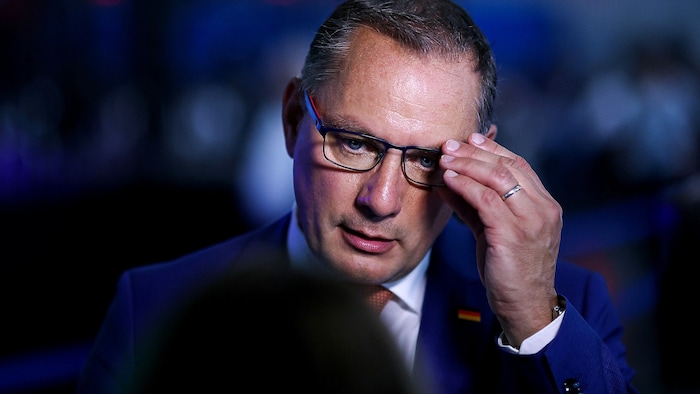 AfD-Chef Tino Chrupalla musste nach einer Wahlkampfveranstaltung ins Spital.