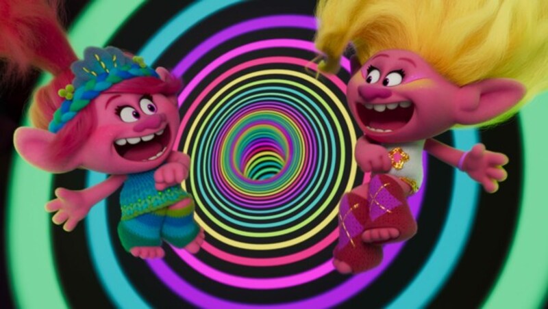 Ab sofort im Kino: Viele neue Songs bei den Trolls. (Bild: © 2023 DreamWorks Animation. All Rights Reserved.)