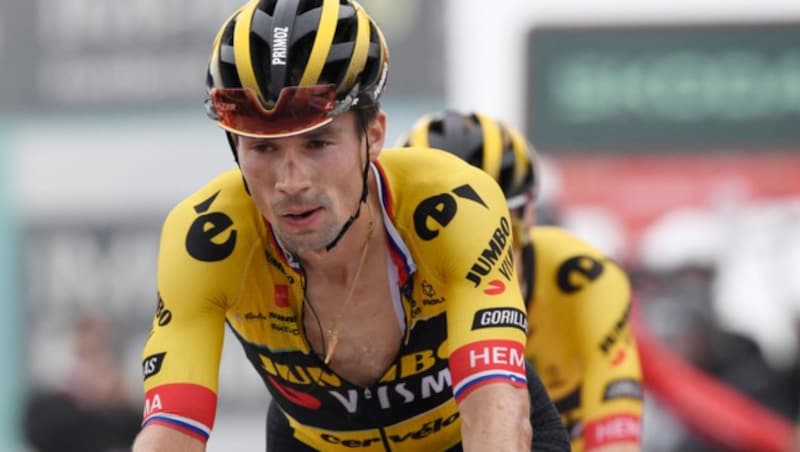 Der neue Superstar im Bora-Team: Primoz Roglic (Bild: APA/AFP/MIGUEL RIOPA)