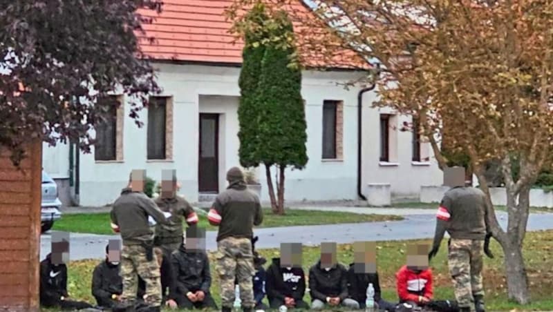 Viele Migranten weichen auf Deutsch Jahrndorf aus. (Bild: Privat, Krone KREATIV)