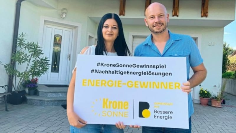 Strahlende Gewinner auch in der Steiermark (Bild: KroneSonne2023Gewinner)