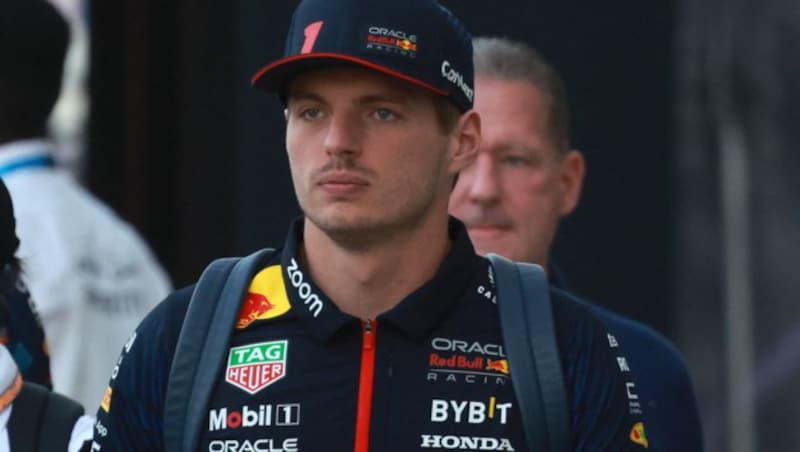 Max Verstappen triumphierte souverän. (Bild: APA/AFP/Giuseppe CACACE)