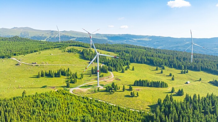 Windpark Soboth/Steinberger Alpe ist die erste Windkraftanlage der Kelag in Kärnten.