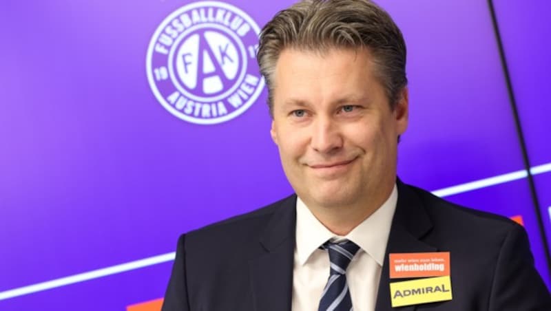 Harald Zagiczek, Finanzvorstand der Violetten (Bild: GEPA)