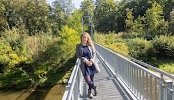 Angelika Langmaier (35) von den Grünen ist die erste Bürgermeisterkandidatin in der Gemeinde St. Martin. (Bild: Scharinger Daniel)