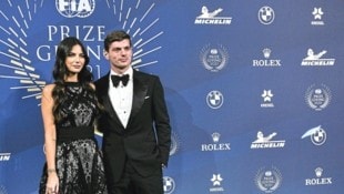 Kelly Piquet und Max Verstappen erwarten ihr erstes gemeinsames Kind. (Bild: AFP or licensors)