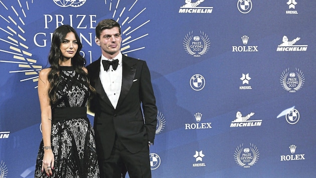 Kelly Piquet und Max Verstappen erwarten ihr erstes gemeinsames Kind. (Bild: AFP or licensors)