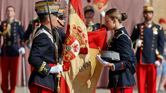 Kronprinzessin Leonor ist seit Ende des Sommers beim Militär.