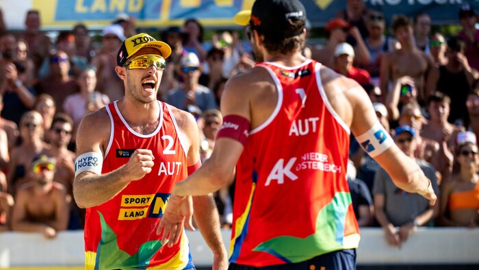 Moritz Pristauz (left) and Robin Seidl