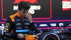 Lando Norris ist über sich selbst enttäuscht. (Bild: AP Photo/Toru Hanai)