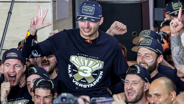 Dreifach-Weltmeister Max Verstappen