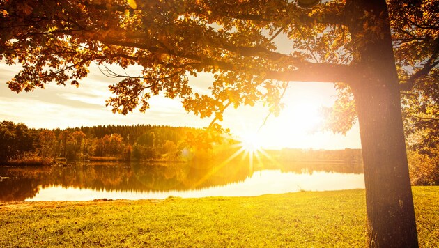 Die Sonne setzt sich die ganze Woche weiter durch und bringt Temperaturen bis zu 27 Grad.