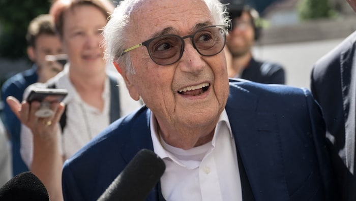 Sepp Blatter hält nichts von übler Nachrede.