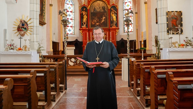 Johannes Perkmann trat 1987 in das Benediktinerstift ein. (Bild: Tschepp Markus)