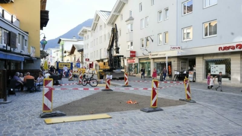 Die Bauarbeiten enden heuer, die Bepflanzung usw. erfolgt erst im Frühjahr. (Bild: Bildagentur Muehlanger)