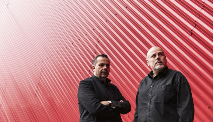 Die Brüder und Architekten Stefan und Bernhard Marte planen den Umbau. 