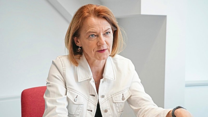 Simone Schmiedtbauer, ehemals EU-Abgeordnete und jetzt Landesrätin (Bild: Sepp Pail)