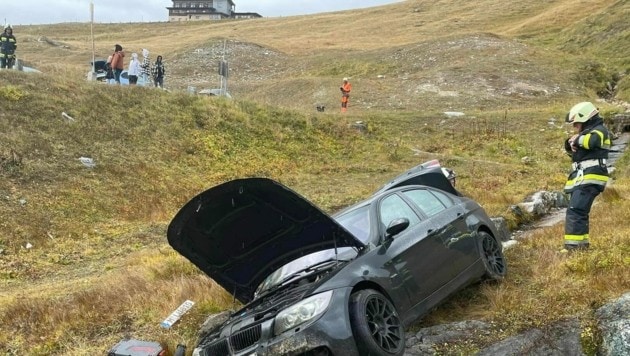 Die Feuerwehr Heiligenblut stand wieder einmal auf der Großglockner Hochalpenstraße im Einsatz. (Bild: ff heiligenblut )