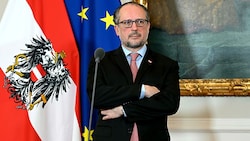 Außenminister Alexander Schalenberg (ÖVP) (Bild: APA/HELMUT FOHRINGER)
