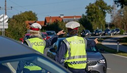 Die Polizei kontrollierte die Fahrverbote am Wochenende (Bild: Tschepp Markus)