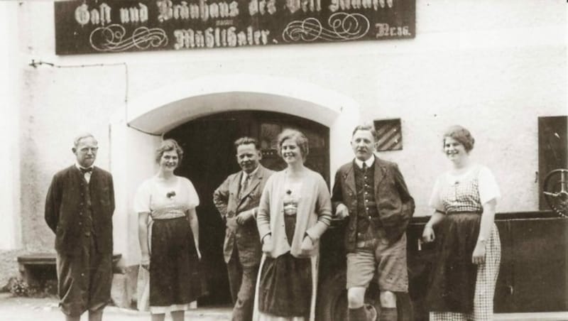 Christian Mausers Familie betrieb rund 120 Jahre lang die Brauerei Mühlthaler in Mauterndorf. (Bild: Repro Archiv Roland Holitzky)