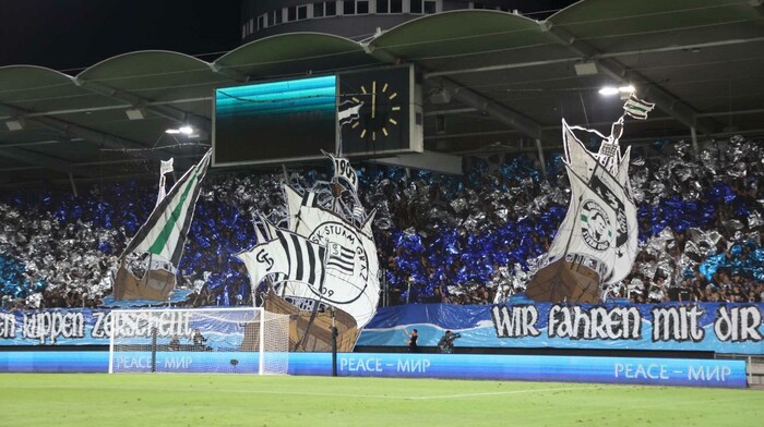 Die Sturm-Fans stehen hinter ihrem Team - und spülten in der Vorsaison 5,55 Millionen Euro als ...