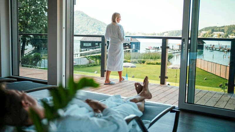 Eine Sauna im Strandbad würde viele Besucher anziehen. (Bild: Tourismusverband Südkärnten)