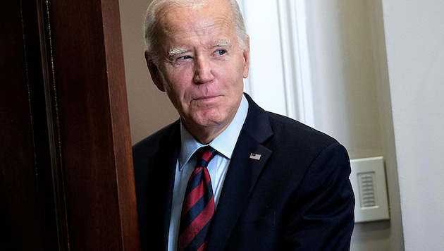 El presidente estadounidense Joe Biden (Bild: APA/AFP/Brendan Smialowski)