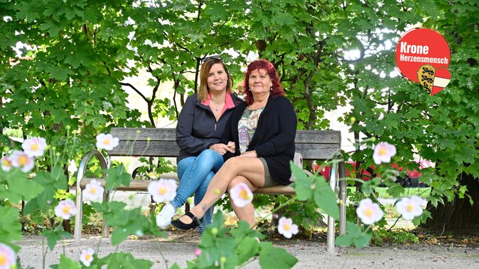 Vanessa Wippel ist ihrer Mama Elke (re.) enorm dankbar.