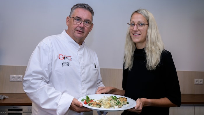 Das Duo kocht für die „Krone“-Leser.