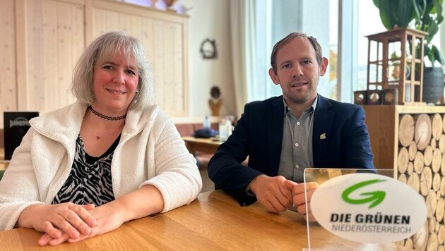 Martina Glatz und Georg Ecker orten Verschlechterungen. (Bild: Petra Weichhart)