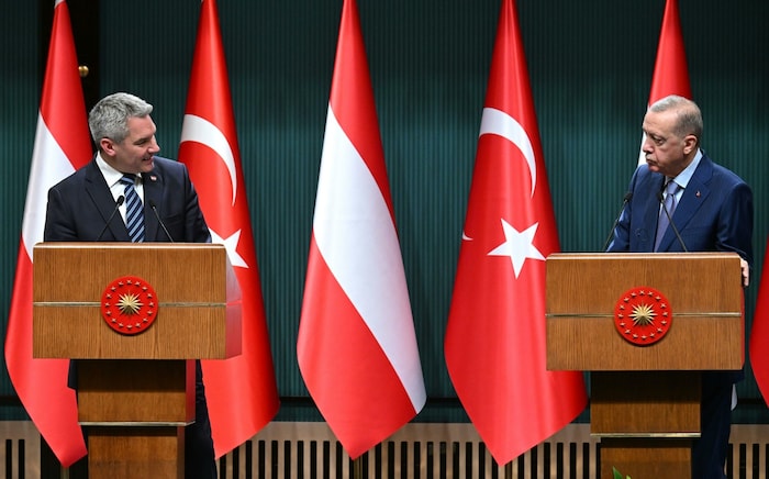 Nehammer sieht die Türkei nicht in der EU.