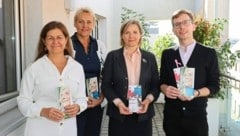 Stellten das Projekt vor: Doris Kampus, Norma Rieder, Judith Schwentner, Robert Krotzer (Bild: Christian Jauschowetz)