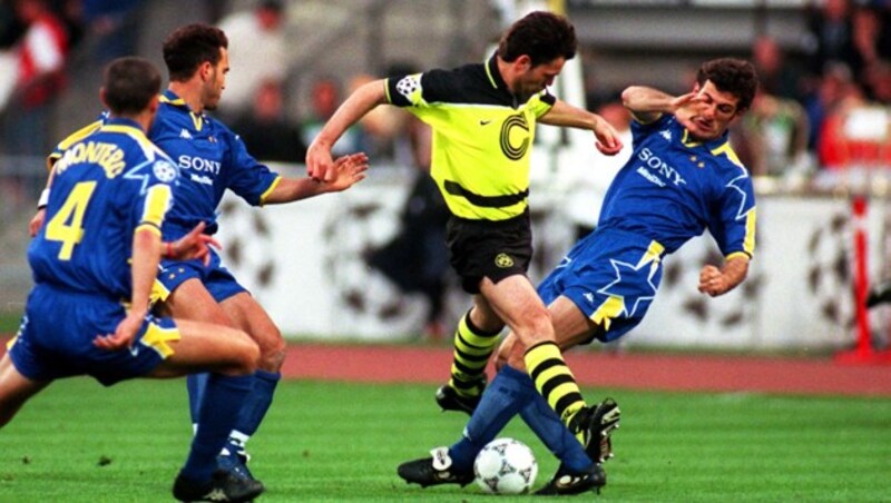 Eine Szene aus dem genannten Champions-League-Finale 1997 (Bild: GEPA pictures)